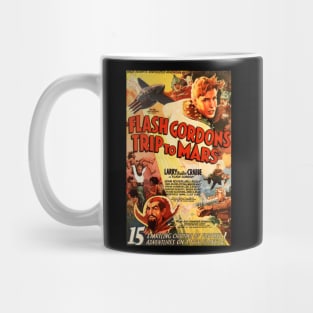 Classic Flash Gordon Serial - Trip to Mars Mug